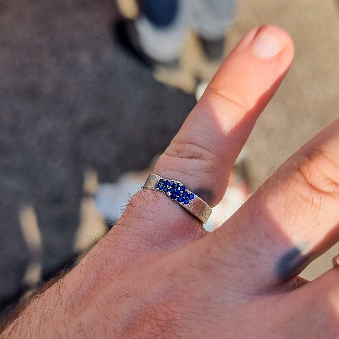 FLOW STACKING BAND SILVER